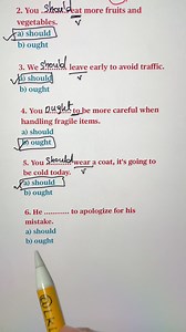 Should vs Ought | English Grammar Lesson | LK Logic