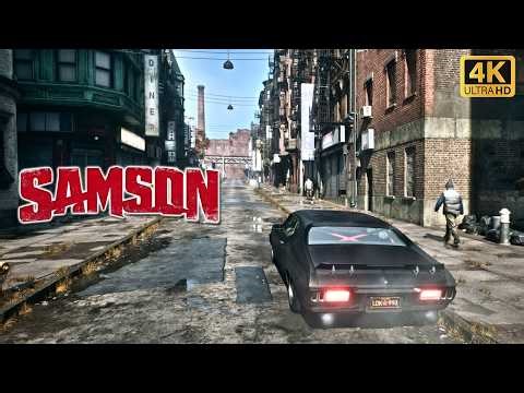 虛幻引擎5版本的GTA？街上亂開車畫質超真實！？SAMSON [中文翻譯]