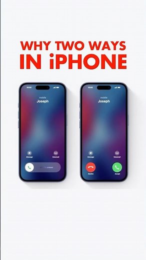 iPhone Call Screen Mystery Explained – Slide vs Button to Answer!