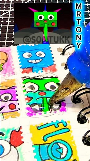 Sprunki OC: Unikitty phase 2 with hot glue gun #sprunki #hotgluegun #hotgluedispenser #unikitty