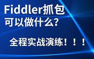 最新Fiddler抓包工具零基础入门到实战全网最全最细教程，没有之一【拦截/修改/自动回复】