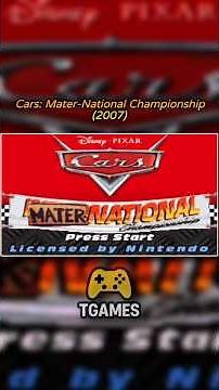 Cars: Mater-National Championship (GBA) 🎮 [2007] #retrogaming #retrogames #videogames #games #game