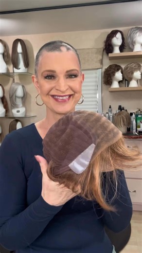 Watch My Wig Coach unbox her new Posh Premiere featuring our FeatherLite fiber ✨ The shade? Rusty Auburn - rich, radiant, and ready for compliments! | Raquel Welch Wigs