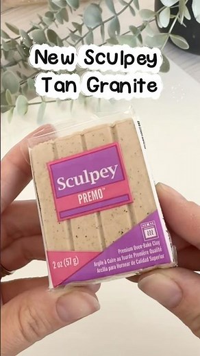 New Sculpey polymer clay Tan Granite + Intricate Mandala texture. Now available on our website 💖