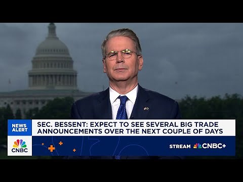 Watch CNBC's full interview with Treasury Secretary Scott Bessent