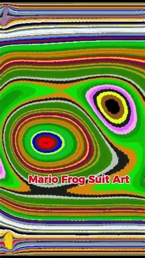 "Frog Suit Nostalgia - Digital Art" #shorts #digitalart #aesthetic #immersion #fanart #mariobros