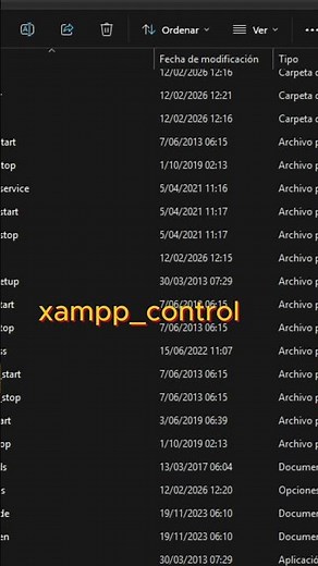 Solución al Error "Cannot create file xampp-control.ini - Acceso denegado" #xamppserver #shorts