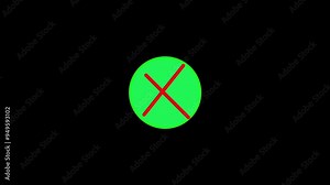 Cross animation on alpha layer.