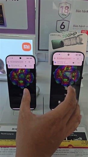 Xiaomi 17 vs 17 Ultra cznull showdown! #thegioididong #shorts