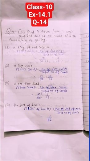 Class-10 | Probability | Ex-14.1| Question-14 | Cbse | Ncert Solution,#youtube