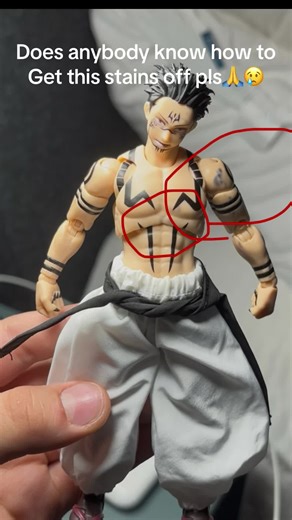 How to Remove Stains from Action Figures