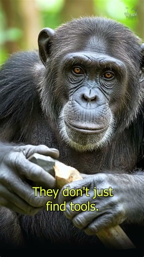 Ape Wages War & Crafts Weapons to Kill Its Own Kind 🐒💀🗡️ #viral #facts