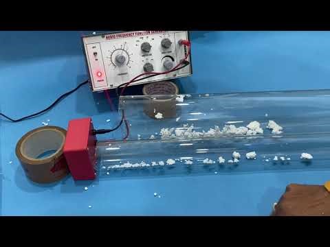 How to use Function generator Audio Oscillators with speaker and tubes for resonance working Abron