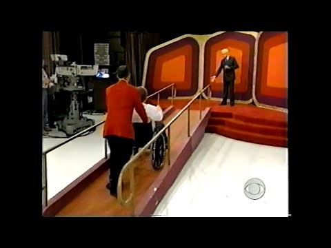 The Price is Right: September 27, 1999 (1st Wheelchair contestant who wins Cover Up on 1st try!)