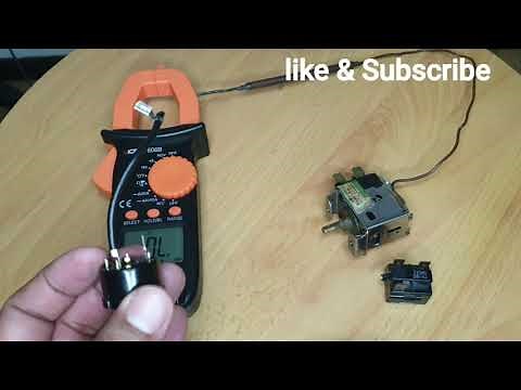 HOW TO CHECK A RELAY, OVERLOAD PROTECTOR AND THERMOSTAT IF ITS GOOD OR BUSTED