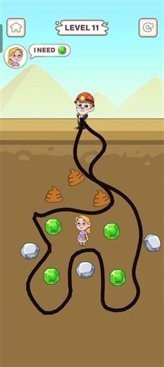 pull the gold level 11 gameplay