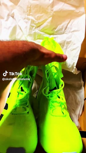 Adidas Speedex Ultra Boxing Shoes in Lime Green