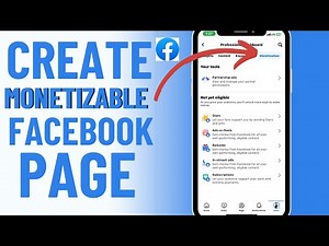 How to Create a MONETIZEABLE Facebook Page | Step-by-Step Guide for Beginners |2026