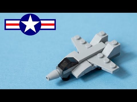 Mini LEGO F-15 Eagle (Tutorial)