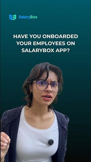 Have You Onboarded Your Employees on SalaryBox App? #shorts