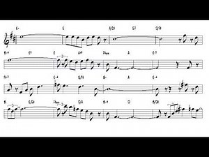 Summertime v9 George Gershwin 1935 Alto Sax