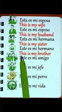 VOCABULARIO BÁSICO EN INGLÉS – APRENDE INGLÉS PARA PRINCIPIANTES 📖🇺🇸🤩 #ingles #aprenderingles