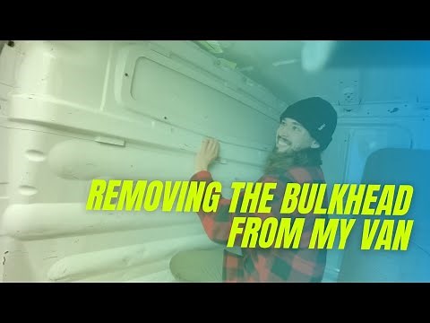 Bulkhead Removal and Sound Deadening - Renault Trafic Van Conversion Episode 3