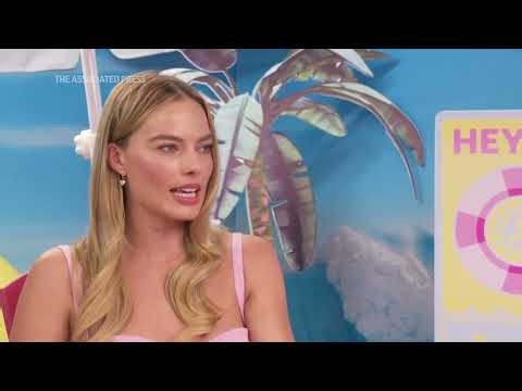 Margot Robbie and Ryan Gosling on laughing and crying in 'Barbie'