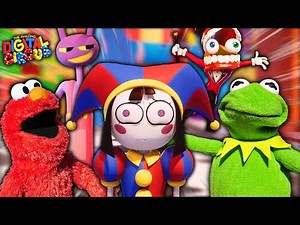 Kermit and Elmo Visit THE AMAZING DIGITAL CIRCUS!