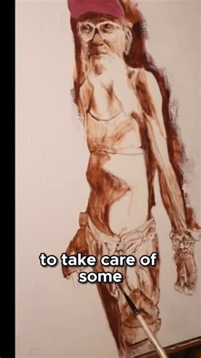 We are not free any more here #timelapsevideo #allaprimaoilpainting #sketchbook #oilpainting