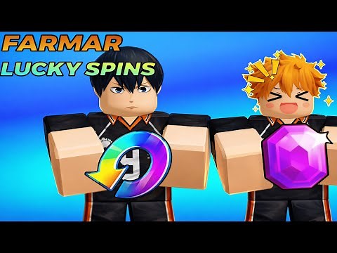 HOW TO GET INFINITE LUCKY SPINS AND GET ANY STYLE IN VOLLEYBALL LEGENDS!!