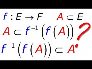 image directe et image réciproque
