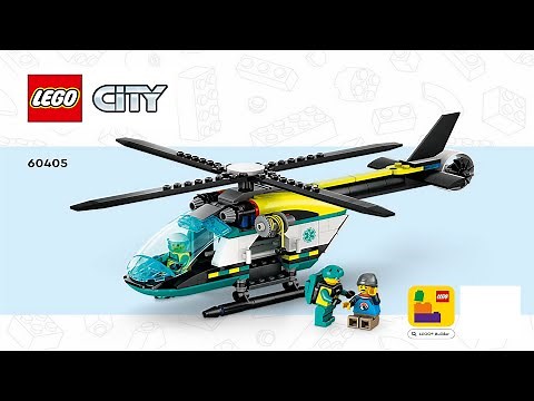 LEGO instructions - City - Medical - 60405 - Emergency Rescue Helicopter