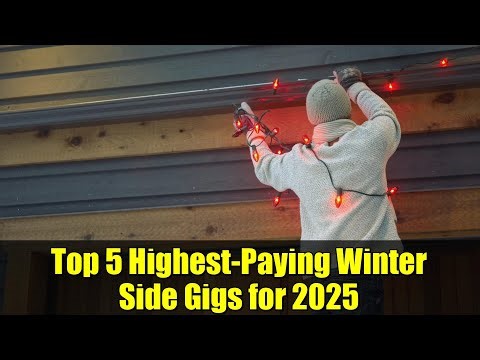 Top 5 Highest-Paying Winter Side Gigs for 2025 | Earn Over $50/Hour on TaskRabbit!