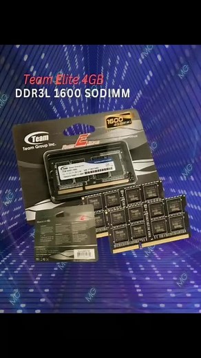 TEAM ELITE 4GB DDR3L 1600 SO-DIMM • DDR3L (Low Voltage) SO-DIMM • Capacity: 4GB • Speed: 1600MHz (PC3L-12800) • Voltage: 1.35V (Low voltage), backward compatible with 1.5V • Pins: 204-pin • Form Factor: SO-DIMM (for laptops and small form factor PCs) • Error Checking: Non-ECC (Error Correction Code) • CAS Latency (CL): CL11 • Buffered/Unbuffered: Unbuffered • Bandwidth: Up to 12.8 GB/s • Operating Temperature: 0°C to 85°C • Compatibility: Compatible with systems supporting DDR3L 1600MHz SO-DIMM 