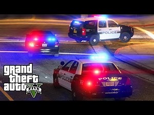 GTA 5 - BIGGEST POLICE CHASE EVER! LSPDFR Let's Be Cops Episode #133 "Night Patrol"