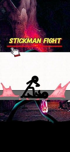 FlipaClip Stickman Fight 👊 Brutal Close Combat | Fast Punches #shorts