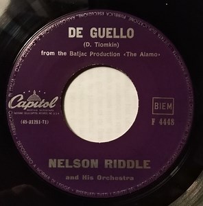 Nelson Riddle And His Orchestra - De Guello