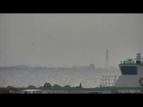 【富山方面】蜃気楼ライブカメラ 2025/09/02 5:00JST-