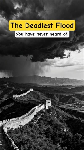 The Deadliest Flood You’ve Never Heard Of! #history #shortsfeed #shorts