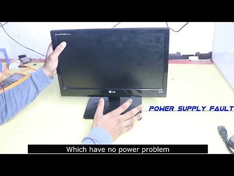 LG Monitor No power Repairing Step By Step
