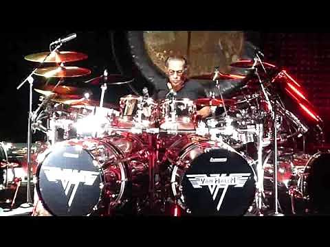 ALEX VAN HALEN 'Drum Solo' Shoreline Amphitheater Calif July 16, 2015