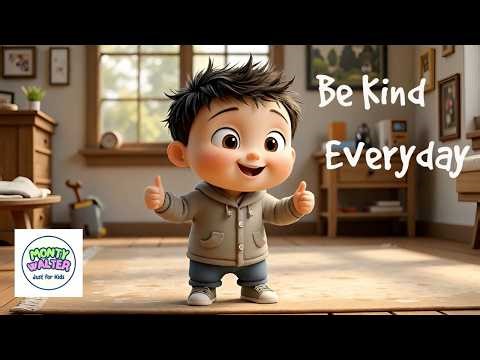 Be Kind Every Day | Kindness Song for Kids | Educational Preschool Song