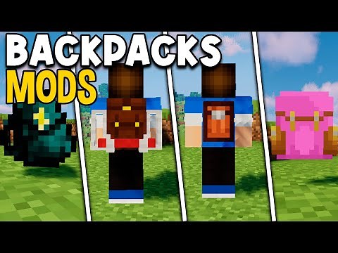 BACKPACK MODS for Minecraft 1.16.5!🎒
