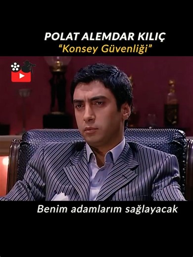 POLAT ALEMDAR KILIÇ Konsey Güvenliği #polatalemdar #kurtlarvadisi #kurtlarvadisipusu #konsey