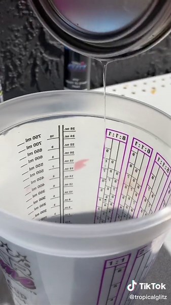 Applying Flakes with Matching Basecoat | Tropical Glitz Automotive Paint Tutorial