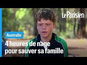 Australia: This 13-year-old boy swims for 4 hours to save his family lost at sea