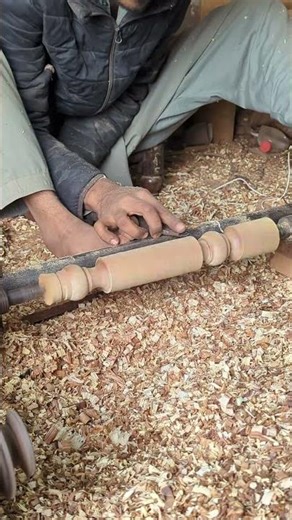 Woodturning to Shape with Lathe Tools #shorts