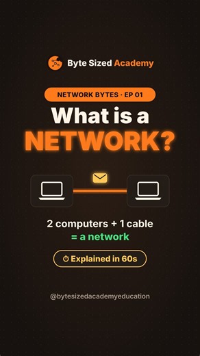 What Is a Network? Computer Networking Explained in Under a Minute #Shorts