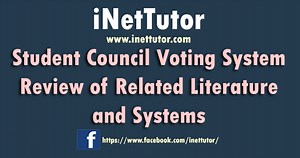 Student Council Voting System Review of Related Literature and Systems